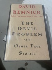 The Devil Problem : And Other True Stories by David Remnick (1996, Signed ) segunda mano  Embacar hacia Mexico