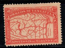 Venezuela 1896 michel usato  Bitonto