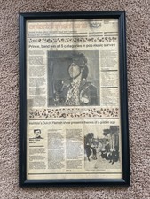 Prince 1985 newspaper for sale  Minneapolis