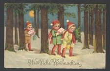 Cartão postal vintage de Natal 1926 Frohliche Christmas Alemanha Feliz Natal comprar usado  Enviando para Brazil