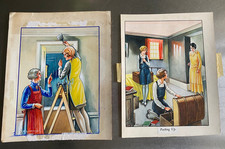 Original artwork vintage for sale  TIVERTON