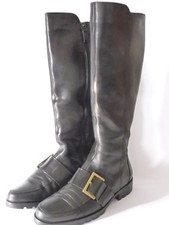 Bottes cuir noir d'occasion  Seyssel