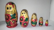 Matrioska russa originale usato  Schivenoglia