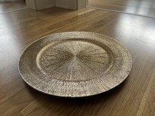 Platzteller glänzend gold gebraucht kaufen  Dresden