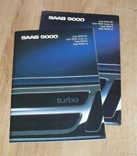 Saab 9000 brochure for sale  FAREHAM