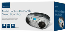 Insignia - Rádio AM/FM portátil CD Boombox com Bluetooth - Prata/preto comprar usado Insignia - Rádio AM/FM portátil CD Boombox com Bluetooth - Prata/preto comprar usado  Enviando para Brazil