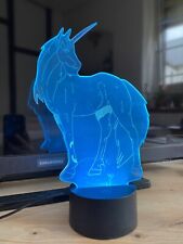 Nachtischlampe einhorn farben gebraucht kaufen  Pommern