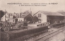 Carte postale distillerie d'occasion  Saintes