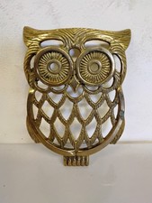 Plat hibou laiton d'occasion  Meximieux
