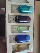 Coloured glasses small for sale  CHESTER