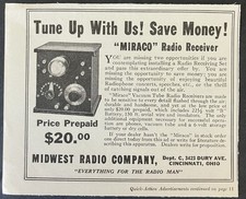 1922 midwest radio for sale  Luray