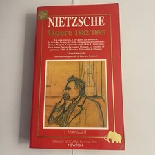 Nietzsche opere 1882 usato  Roma
