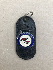 Chaveiro de carro de couro vintage chaveiro vintage Dodge Challenger RT/azul/Wh novo na caixa comprar usado  Enviando para Brazil