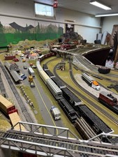 Scale train layout for sale  Bedford