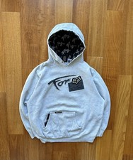 Pulôver com capuz vintage Y2K 00s Fox Racing motocross BMX corrida extragrande EUA  comprar usado  Enviando para Brazil