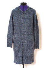 Strickjacke grau lurex gebraucht kaufen  Merzhausen