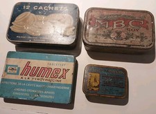 Anciennes boites metal d'occasion  Champigny-sur-Marne