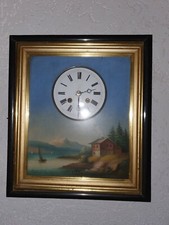 Bilderuhr rahmenuhr ölbild gebraucht kaufen  Weißenfels