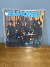 The Ramones "animal boy" autografado ASSINADO Joey Ramone LP somente capa comprar usado  Enviando para Brazil