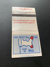 Vintage matchbook windsock for sale  Skokie