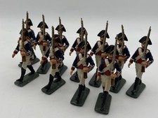 Exército Continental Guerra Revolucionária Americana 11 soldados de chumbo 54 mm comprar usado  Enviando para Brazil