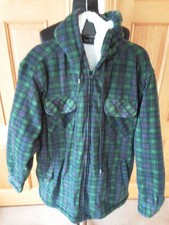 Mens hooded checked for sale  SCUNTHORPE