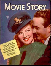MOVIE STORY FEB 1945-RITA HAYWORTH, LEE BOWMAN CVR G comprar usado  Enviando para Brazil
