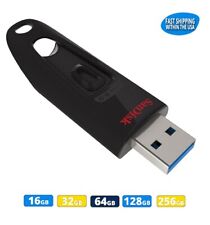 Lote de unidade flash Sandisk 16GB 32GB 64GB 128GB 256GB 512GB Ultra CZ48 USB 3.0 comprar usado  Enviando para Brazil
