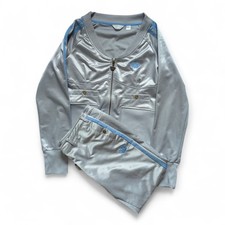 Usado, Conjunto de calça jaqueta Adidas X Missy Elliot feminina prata Respect Me Crown comprar usado  Enviando para Brazil
