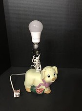 Yellow pig lamp for sale  Decatur