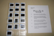 MAGIA PRÁTICA - 16 slides kit de imprensa Sandra Bullock Nicole Kidman bruxa, usado comprar usado  Enviando para Brazil