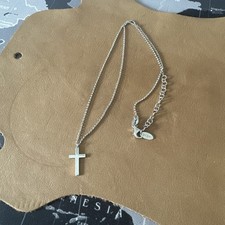Kreuzkette silber 925 gebraucht kaufen  Krefeld