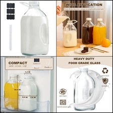 Glass airtight milk for sale  Tampa