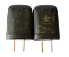 LOTE de 2 adaptadores CA HTC OEM USB CARREGADOR DE PAREDE TC U250 5V 1A 79H00124-00M comprar usado  Enviando para Brazil
