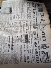 Reproduction ww2 daily for sale  LEICESTER