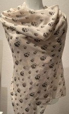 Skull print scarf for sale  San Francisco