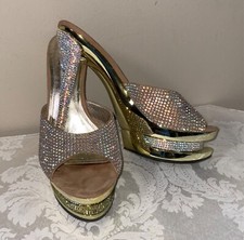 Pleaser crystal covered for sale  Middleton