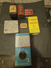 Vintage tin lot for sale  Kelseyville