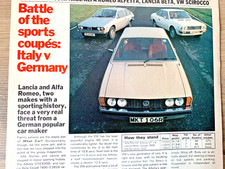 Alfetta lancia beta for sale  PRESTON