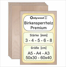 Birkensperrholz 8mm sperrholzp gebraucht kaufen  Görlitz