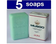 4 or 5 MUSGO REAL Claus Porto LAFCO Ach Brito Men Soap 160g 5.6oz FAST SHIPPING comprar usado  Enviando para Brazil