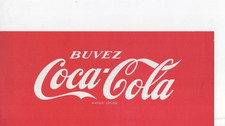 Petit buvard coca d'occasion  Chenôve