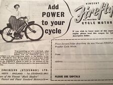 Vincent firefly cyclemotor for sale  BRIGHTON