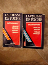 Lot dictionnaires larousse d'occasion  Moussan