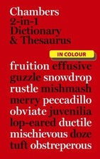 Chambers dictionary thesaurus for sale  ROSSENDALE