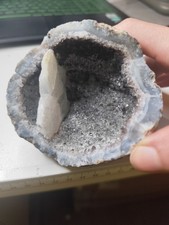 Rauchquarz geode calcit gebraucht kaufen  Creußen