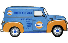 Vintage gulf gasoline for sale  Omaha