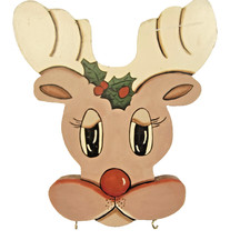 Vtg wooden rudolph for sale  Saint Augustine