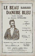 Valse beau danube d'occasion  Paris XVII