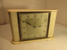 White bakelite clock for sale  LOCHGILPHEAD